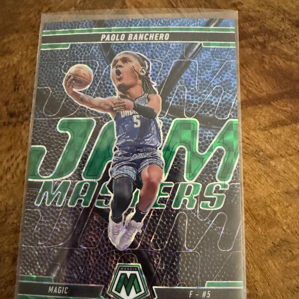 Jam Masters Basketball Trading Card